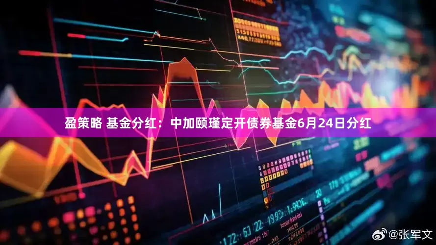 盈策略 基金分红：中加颐瑾定开债券基金6月24日分红